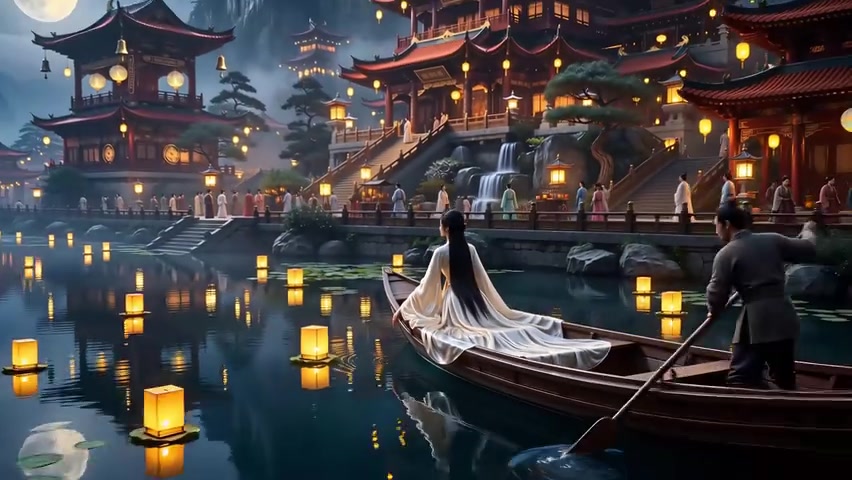 Input image used for Chinese Heaven AI video example 1