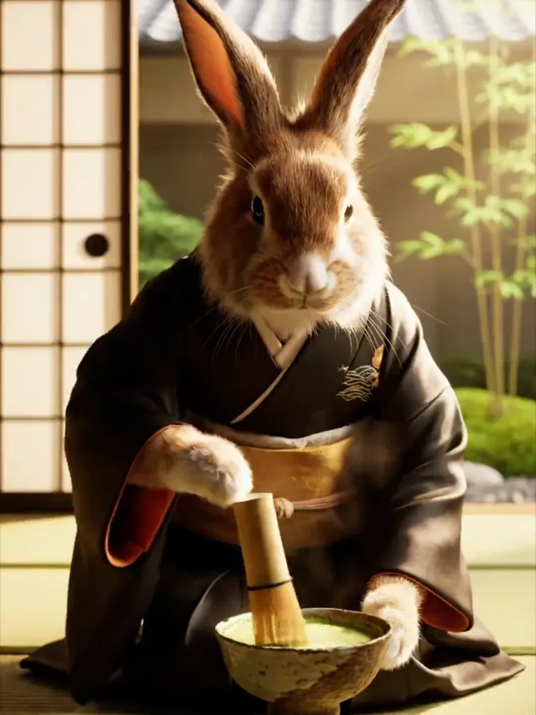Input image used for AI fursona video example 5