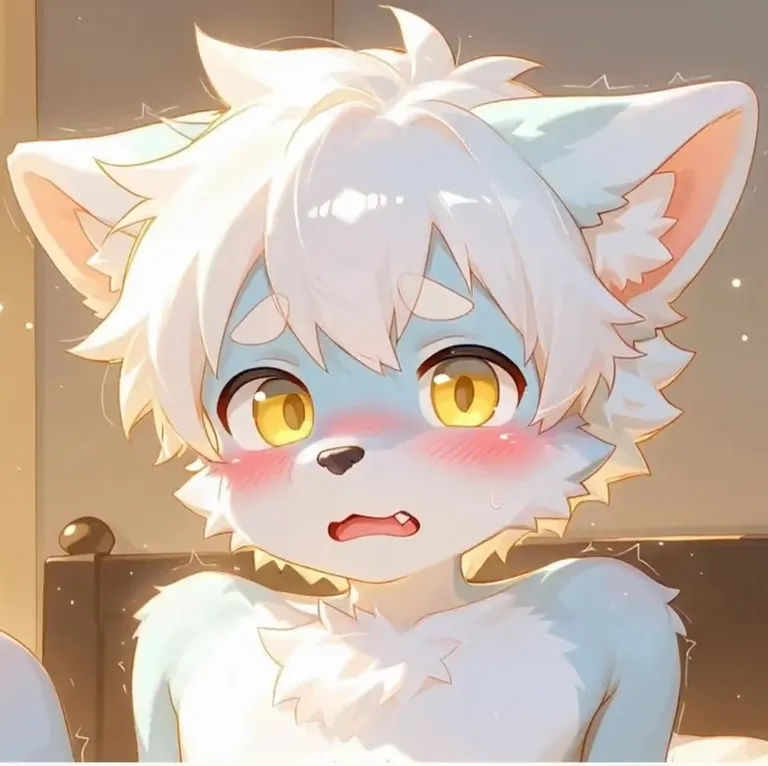 Input image used for AI fursona video example 4