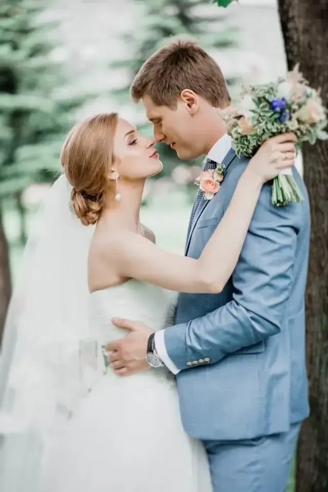 Input image used for AI kiss video example 11