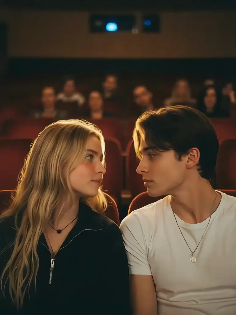 Input image used for AI kiss video example 10