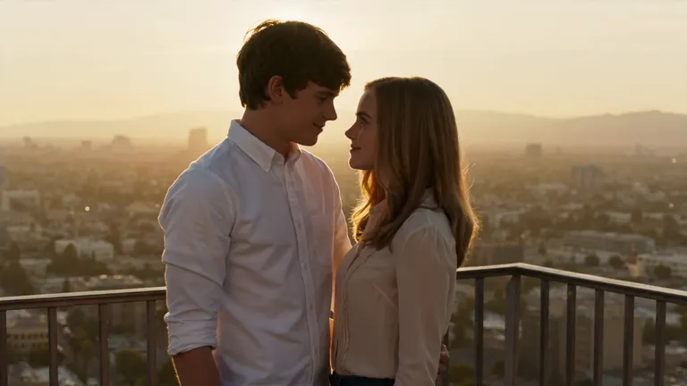 Input image used for AI kiss video example 4