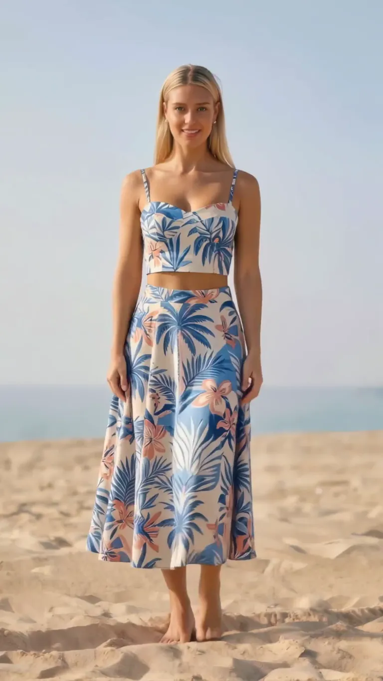 Input image used for AI bikini video example 10